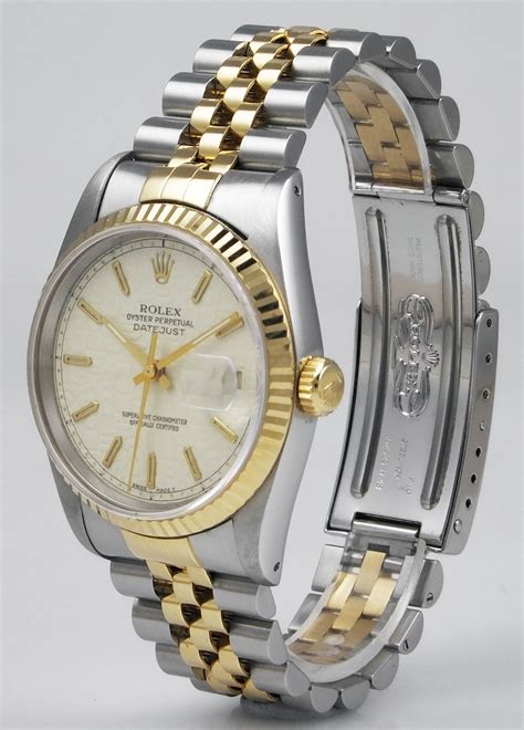 rolex datejust gold 1990|rolex oyster perpetual 1990 price.